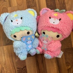 Sanrio Little Twin Stars Kiki Lala Big Plush doll Set